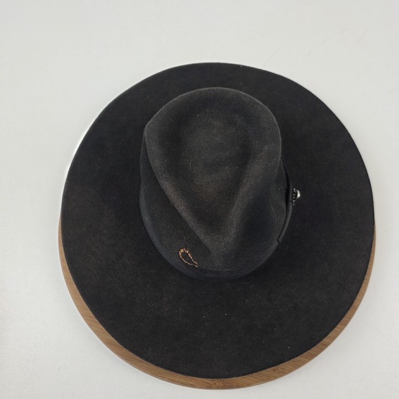 Charlie 1 Horse Hat Cowboy Fitted Womens One Size Black Felt Wide Brim Western main image 7